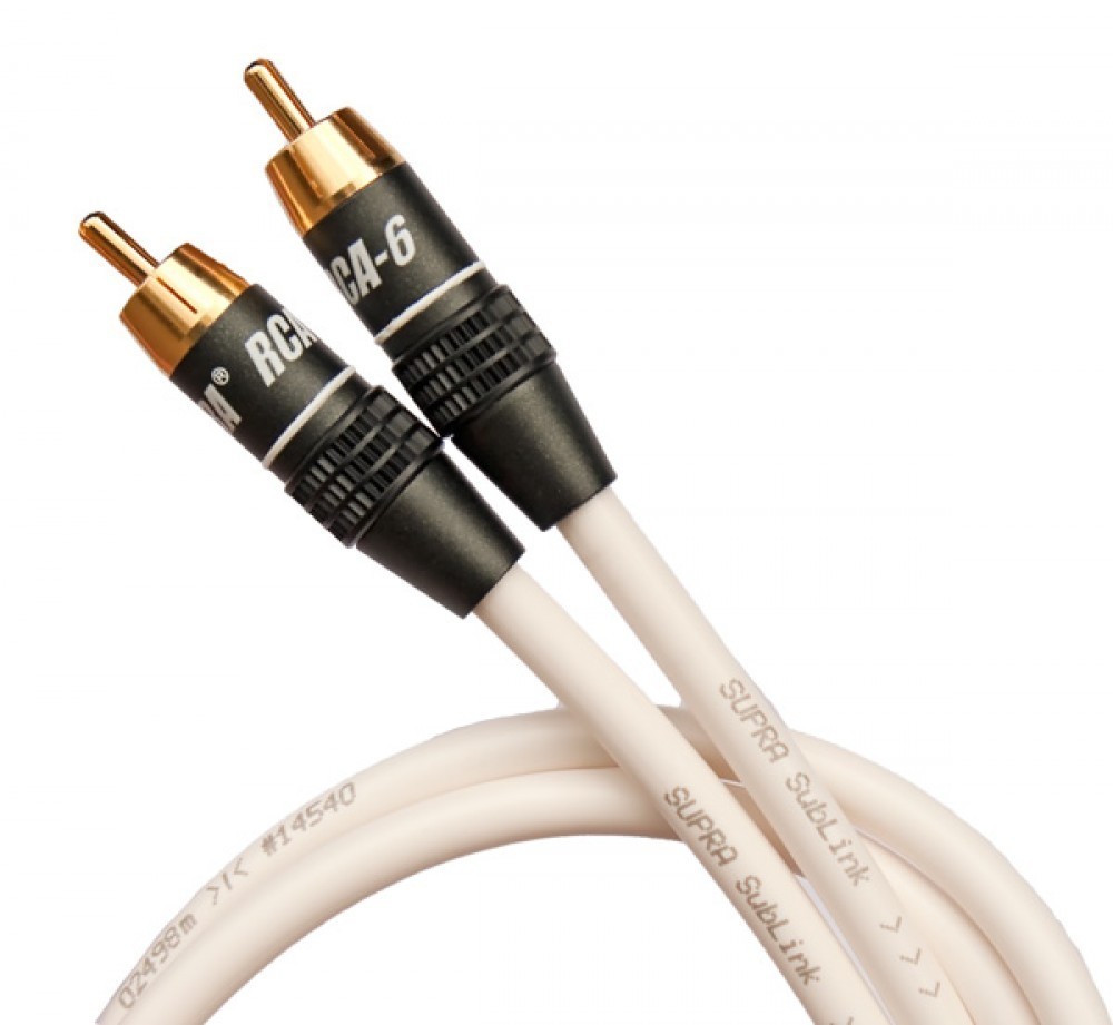 Supra Cables Sublink 1RCA-1RCA