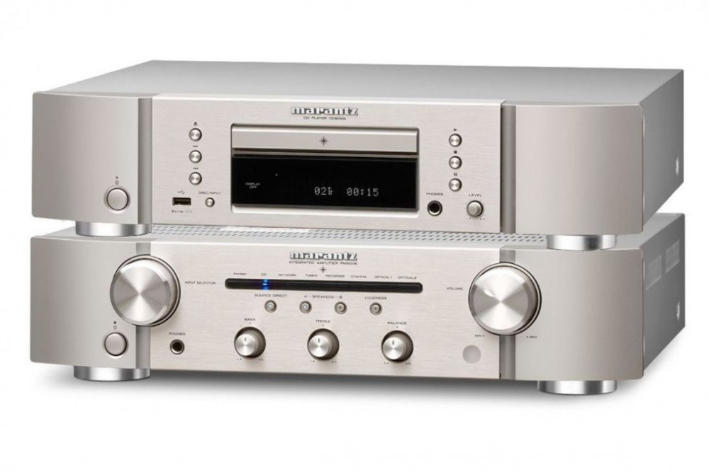 Marantz PM6006 + CD6006 Silver Ljudkällarn