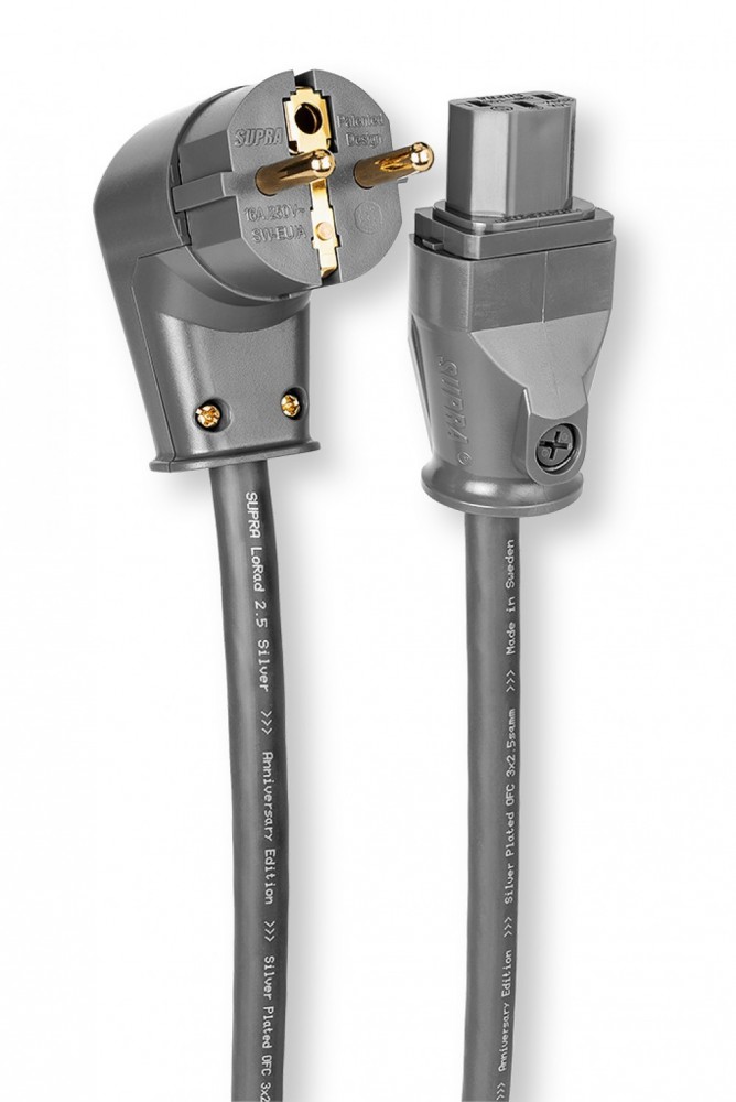 Supra Cables LORAD 2.5 SPC CS-EU/ANGLED