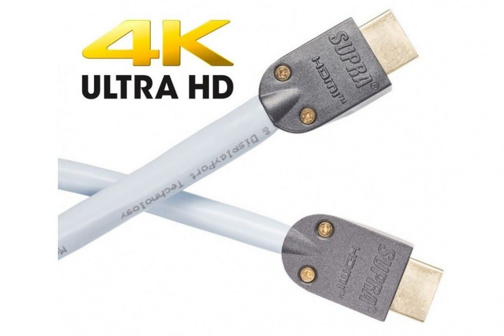 Supra HDMI Met-B, câble HDMI de 1m00 à 15m00 Câbles HDMI - supra-SB